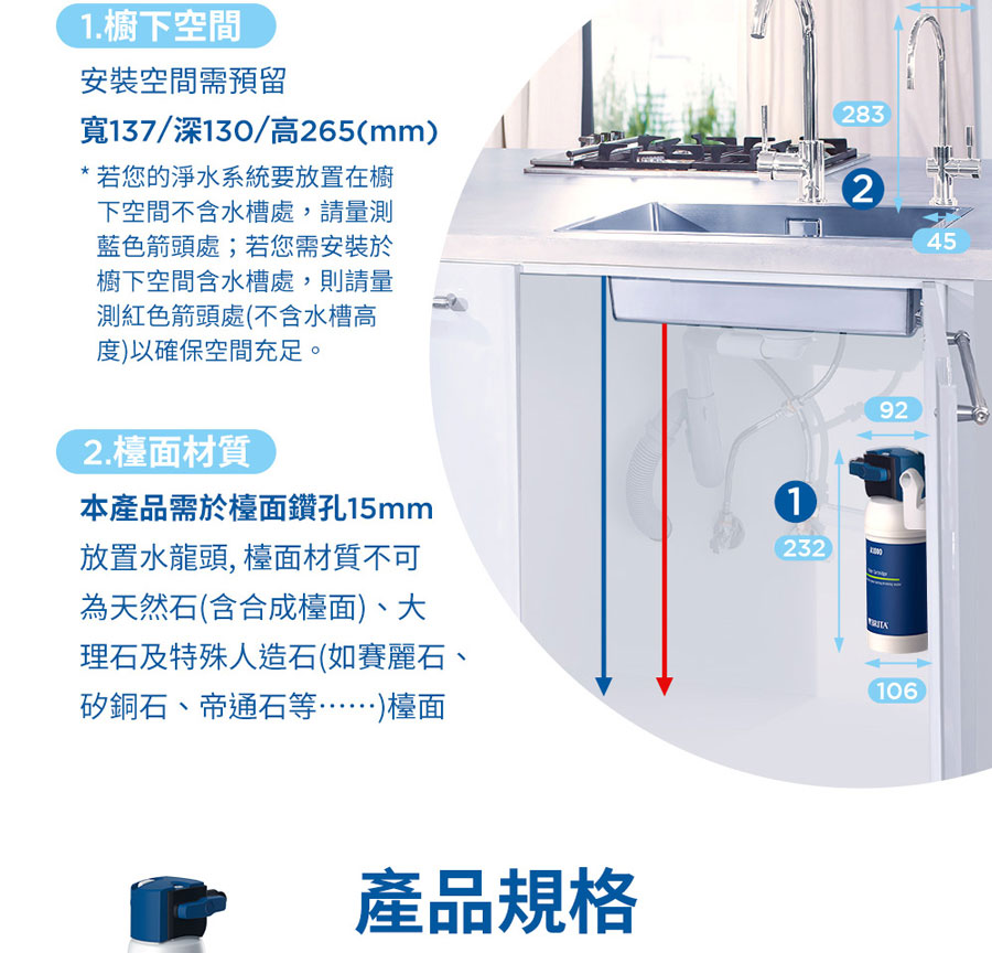 brita廚下型淨水器