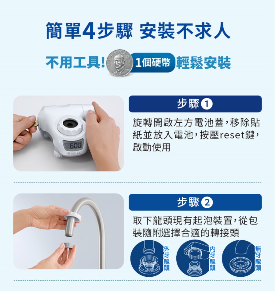 brita 龍頭式淨水器