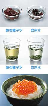 鹼性離子水適合料理